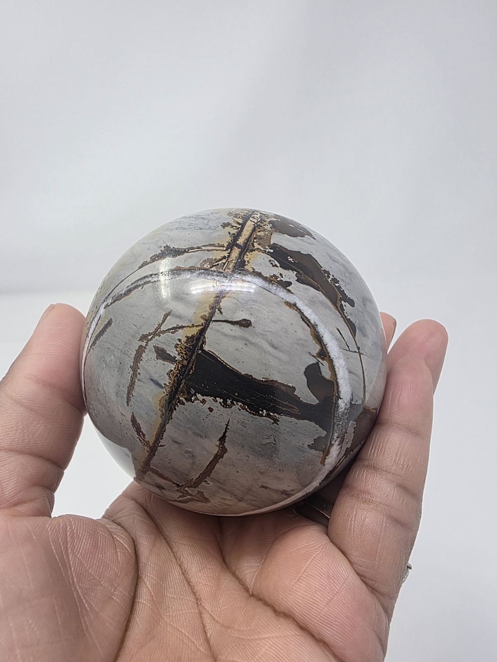 Picture Jasper Stone Sphere